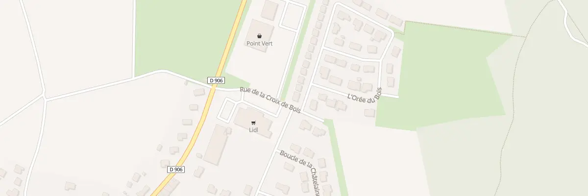 Plan du 1 L’Orée du bois à Beuvillers