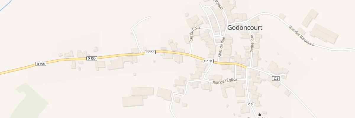 Plan du 105 Rue du Moulin à Godoncourt