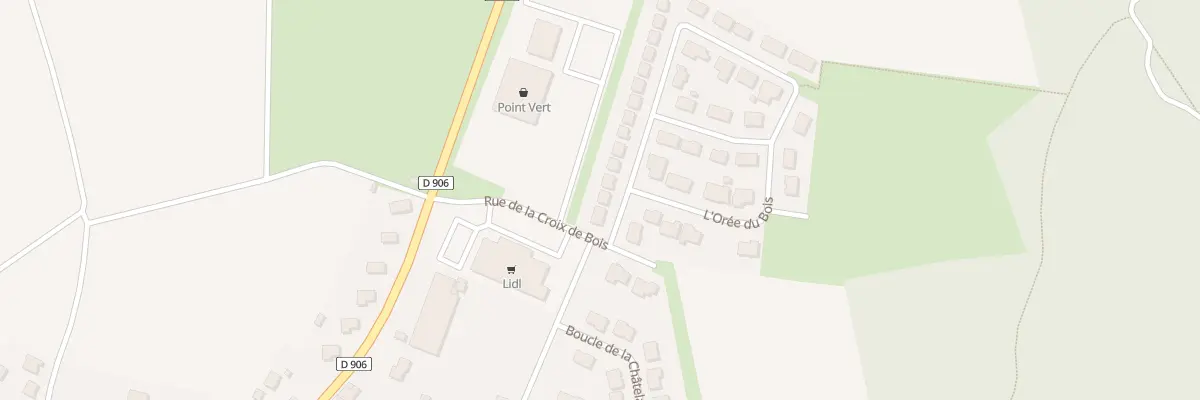 Plan du 2 L’Orée du bois à Beuvillers