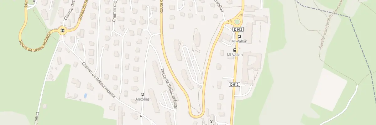 Plan du 420 Rte du Couvent Saint-Joseph à Jacob-Bellecombette