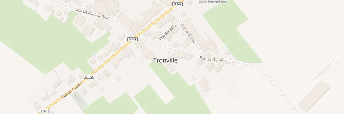 Plan du 20 Rue de l’Eglise à Tronville