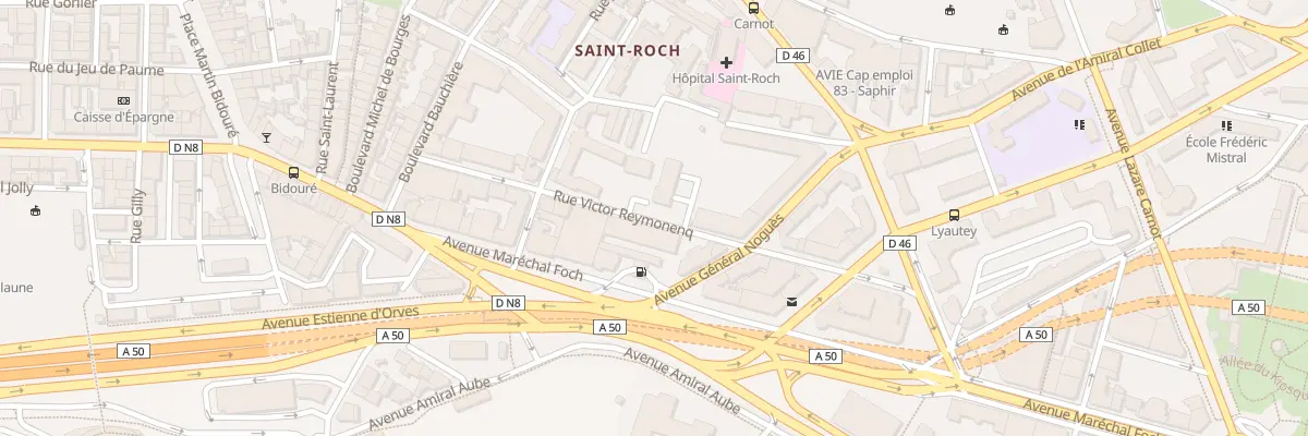 Plan du 78 Rue Victor Reymonenq à Toulon