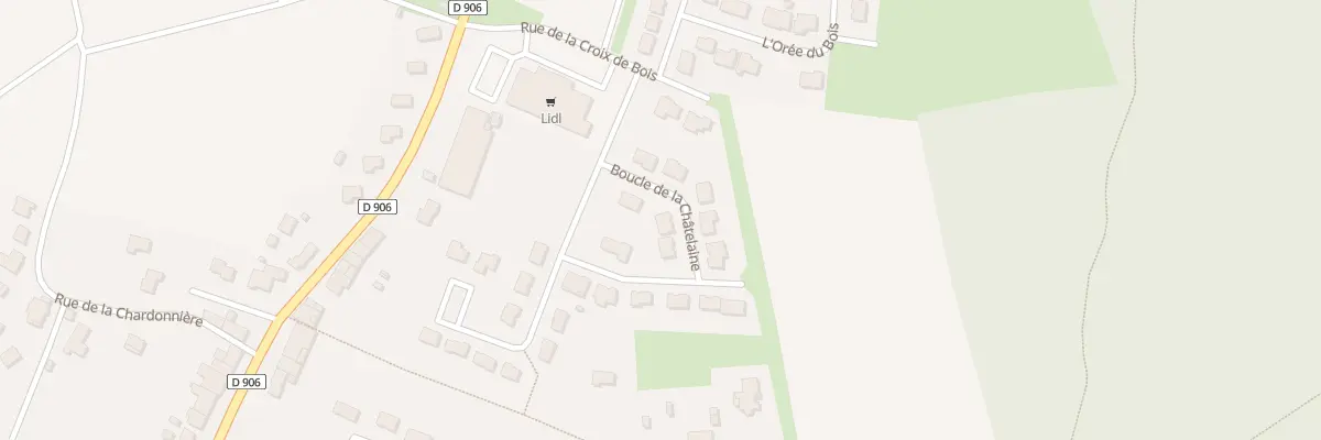 Plan du 4 Boucle de la Châtelaine à Beuvillers
