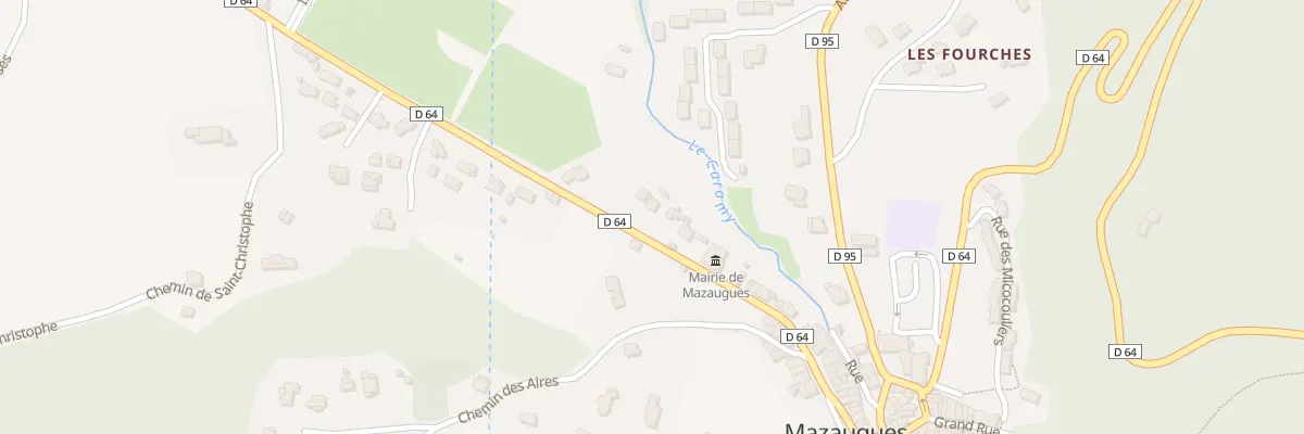 Plan du 5230 Le Village à Mazaugues