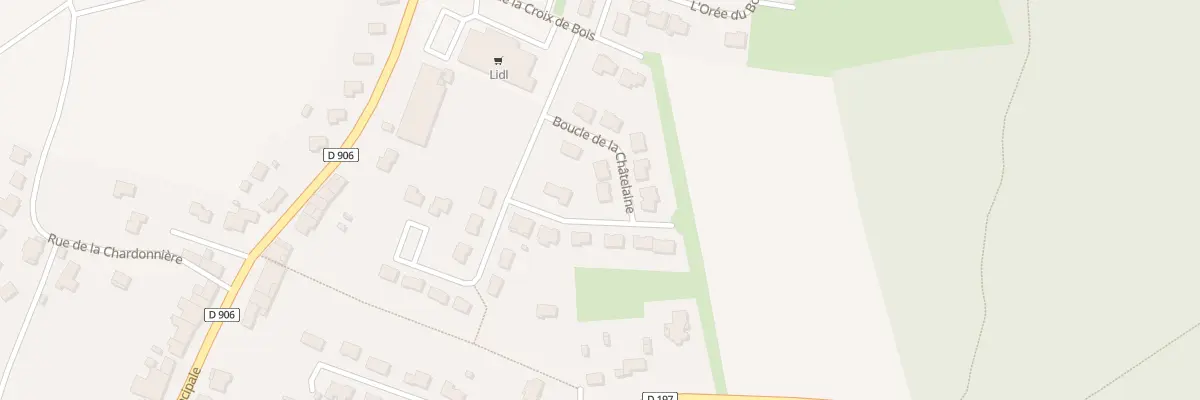 Plan du 6 Boucle de la Châtelaine à Beuvillers