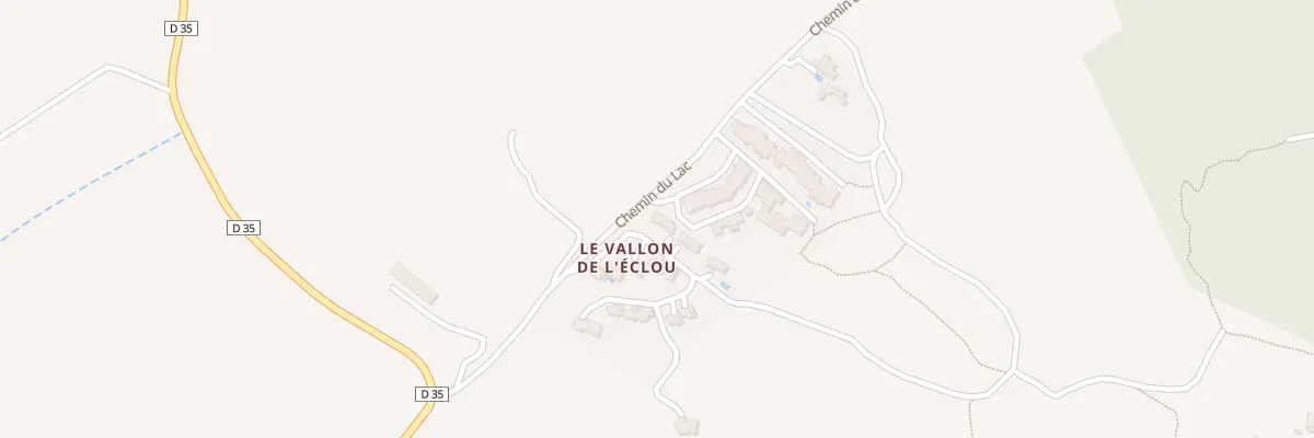 Plan du 3B All Coulet de Berthe à Saint-Julien