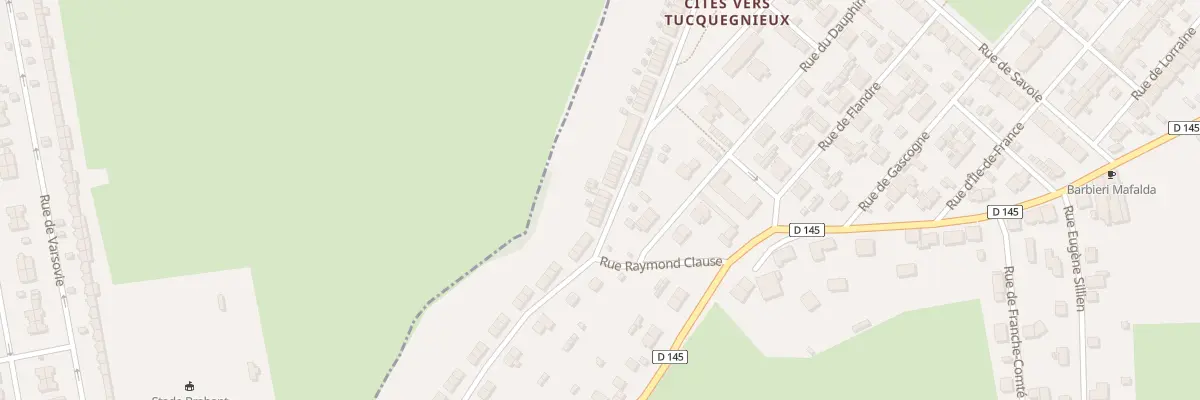 Plan du 134 Rue d’Alsace à Trieux