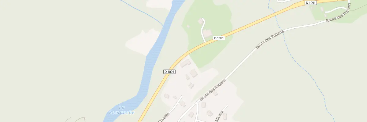 Plan du 9999 Rte de l’Oisans les Roberts à Livet-et-Gavet