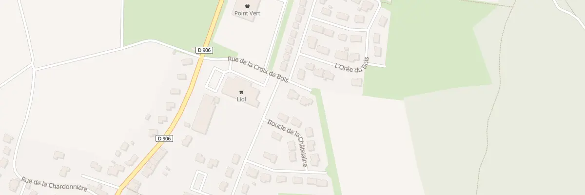 Plan du 1 Rue de la Croix de Bois à Beuvillers