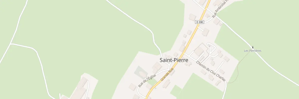 Plan du 5057 Rue de l’Eglise à Saint-Pierre