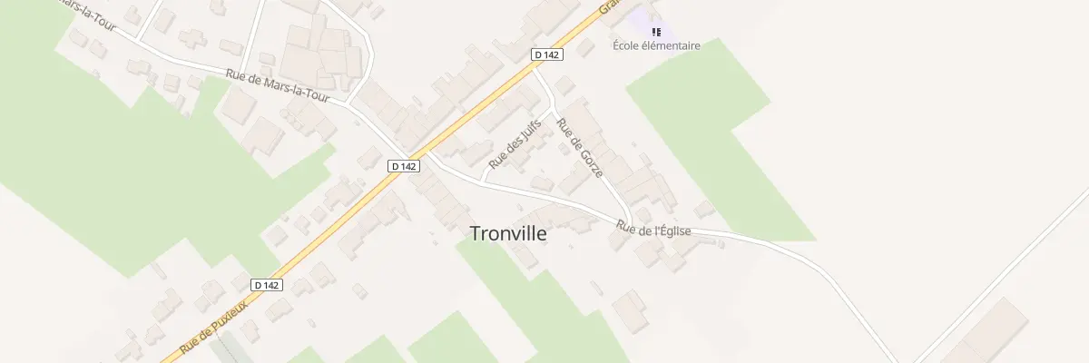 Plan du 5 Rue de l’Eglise à Tronville