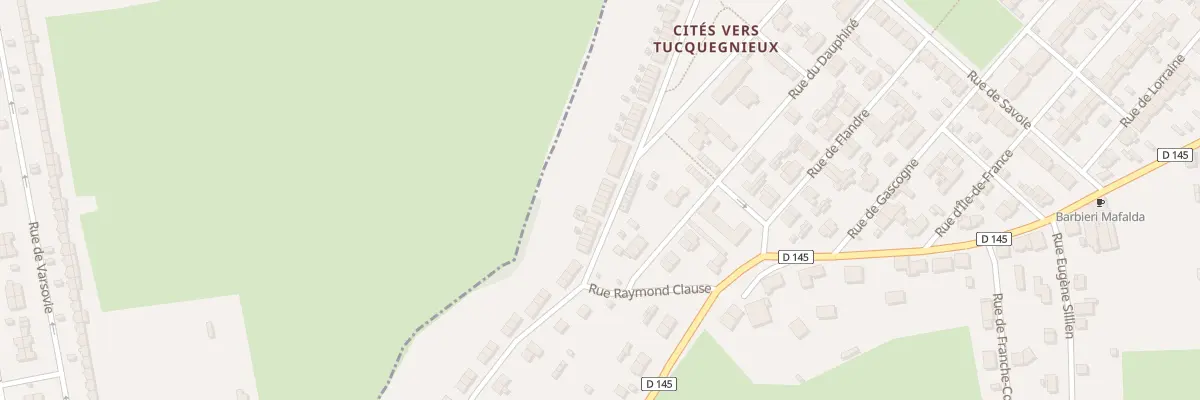 Plan du 126 Rue d’Alsace à Trieux