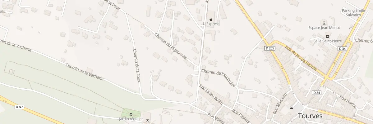 Plan du 5524 Av Gambetta à Tourves