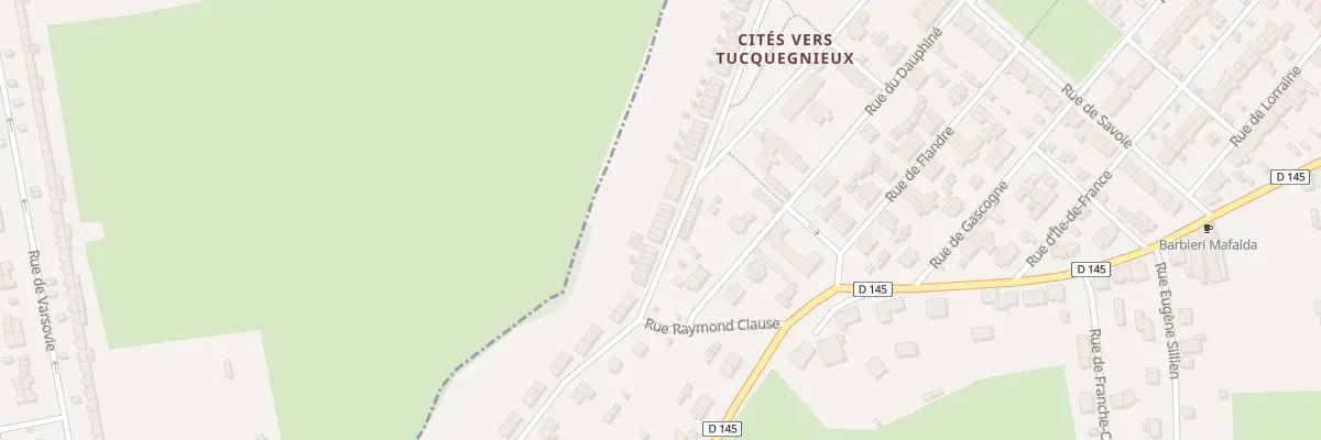 Plan du 124 Rue d’Alsace à Trieux