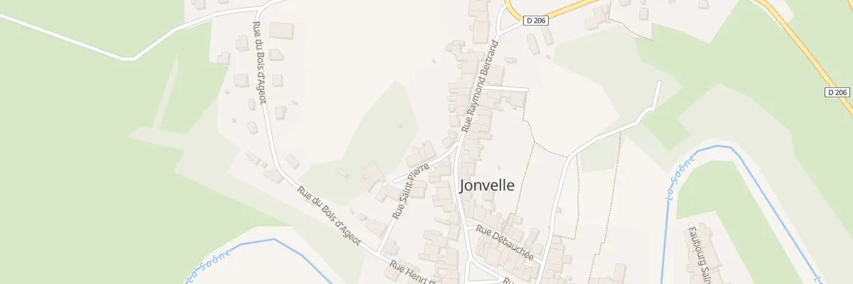Plan du 9 Rue Saint Pierre à Jonvelle