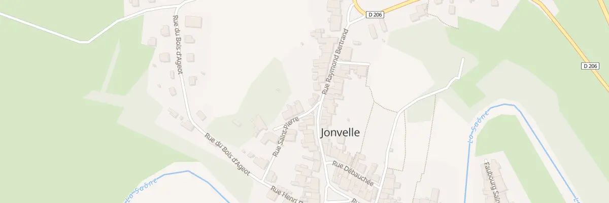 Plan du 11 Rue Saint Pierre à Jonvelle