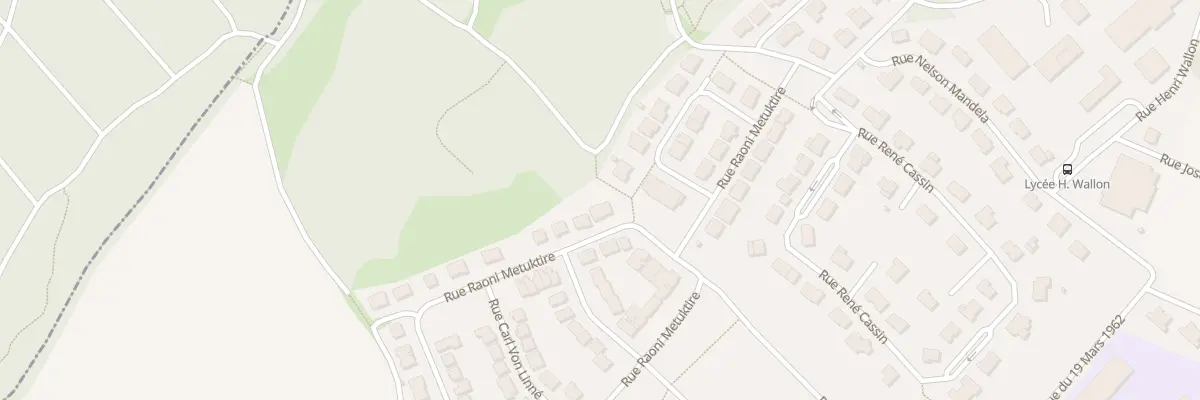 Plan du 10 Rue Raoni Metuktire à Villerupt