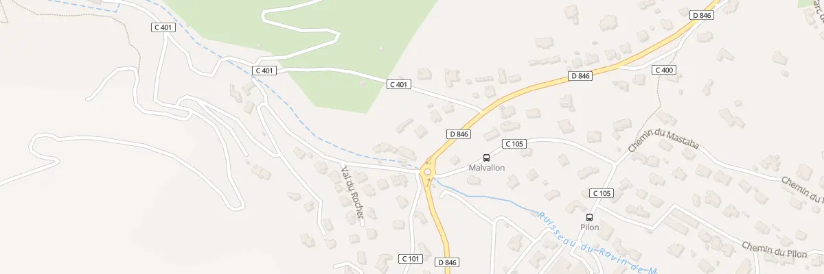 Plan du 764 Rte General de Gaulle au Revest-les-Eaux