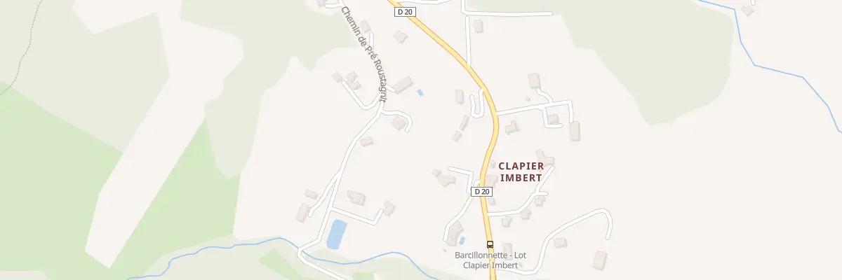 Plan du 5107  à Barcillonnette