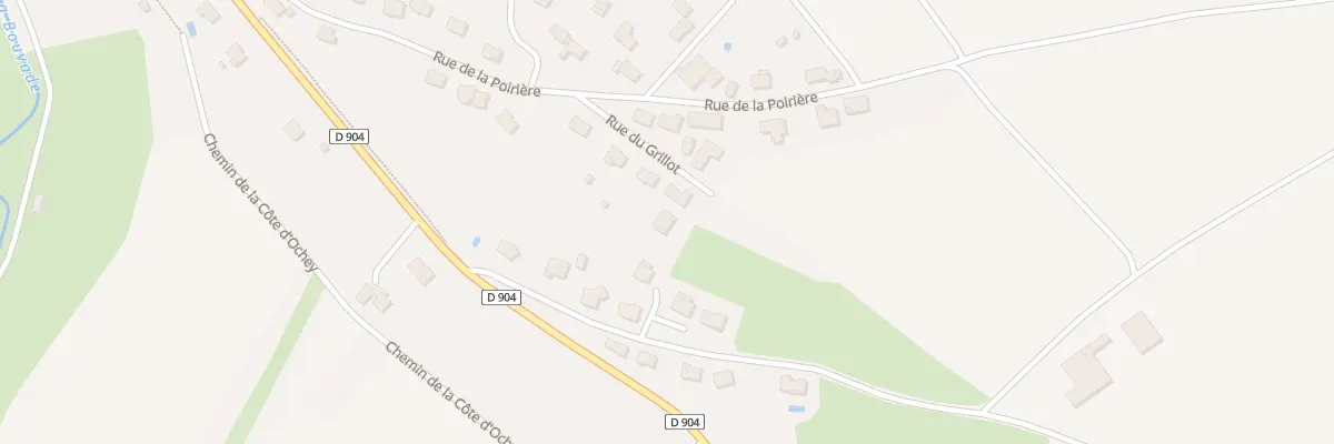 Plan du 118 Rue du Grillot à Bicqueley