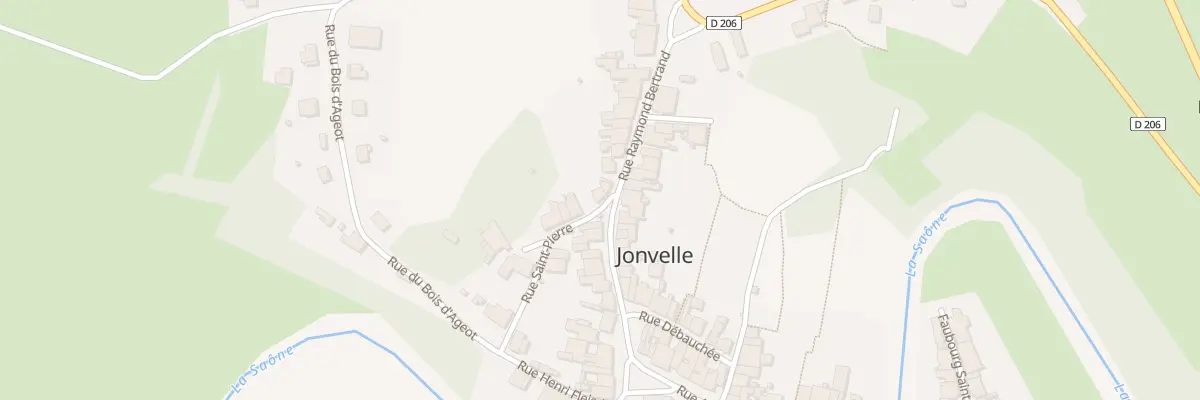 Plan du 15 Rue Saint Pierre à Jonvelle