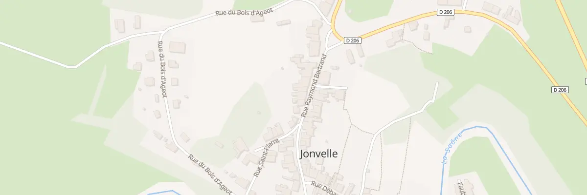 Plan du 21 Rue Raymond Bertrand à Jonvelle