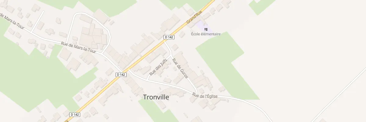 Plan du 3 Rue de Gorze à Tronville