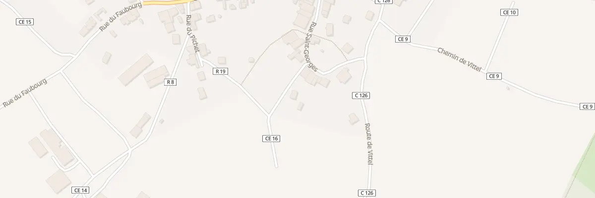 Plan du 1 Rte de Chatillon à Norroy