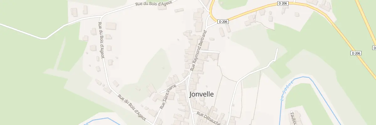 Plan du 19 Rue Raymond Bertrand à Jonvelle