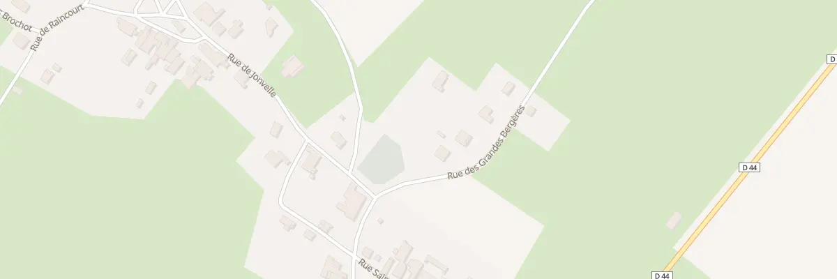 Plan du 1 Rue des Grandes Bergères à Betaucourt