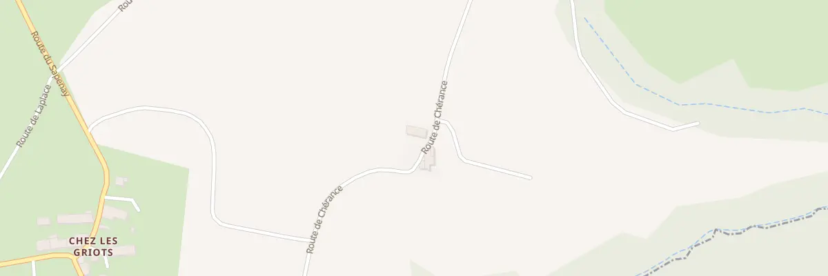 Plan du 523 Rte de Chérance à Massingy