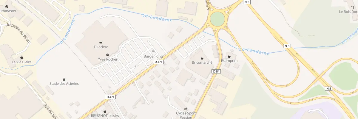 Plan du 60B Rue Clémenceau à Champagnole