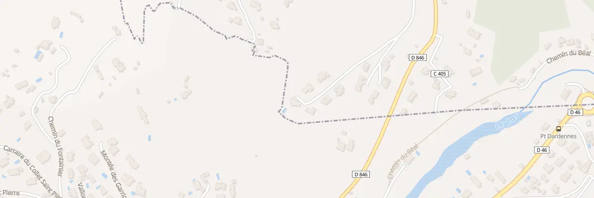 Plan du 5001F Che de la Gairouarde au Revest-les-Eaux