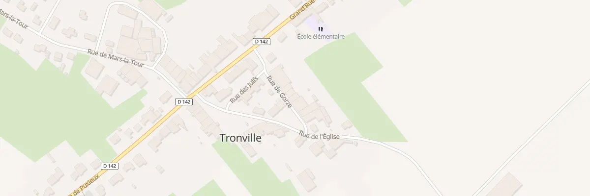 Plan du 9 Rue de Gorze à Tronville