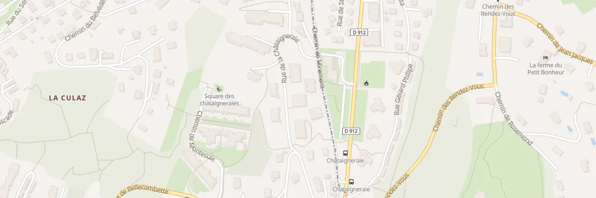 Plan du 240 Rue de la Châtaigneraie à Jacob-Bellecombette