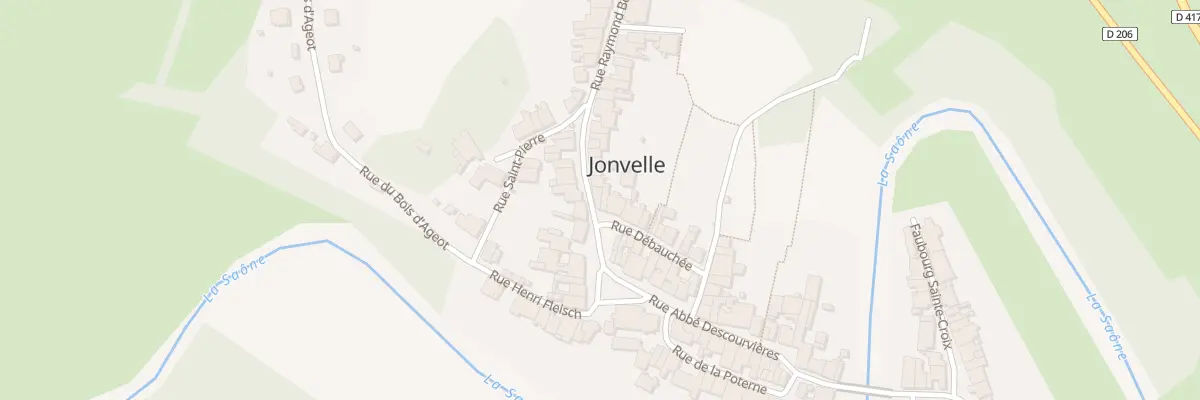 Plan du 2 Rue Raymond Bertrand à Jonvelle
