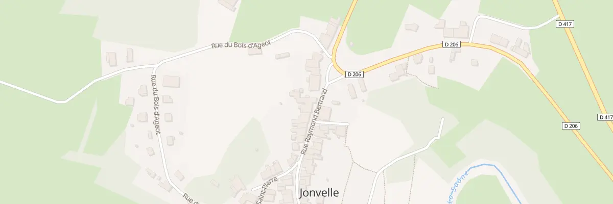 Plan du 27 Rue Raymond Bertrand à Jonvelle