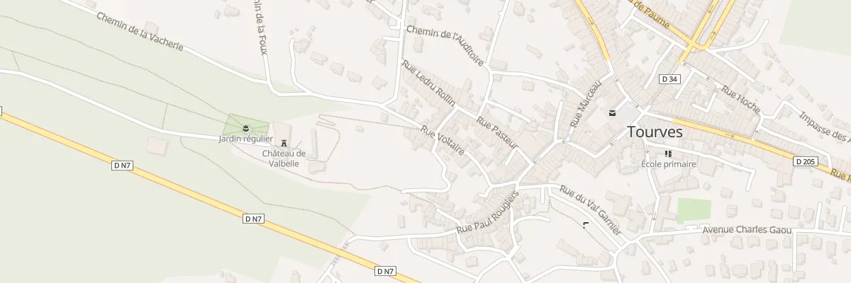 Plan du 12 Rue de la Révolution à Tourves
