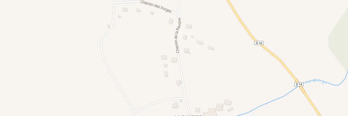 Plan du 490 Che de la Ravoire à Vallières-sur-Fier