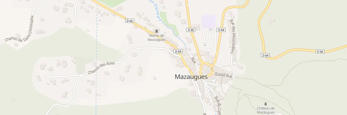 Plan du 5034 Le Village à Mazaugues