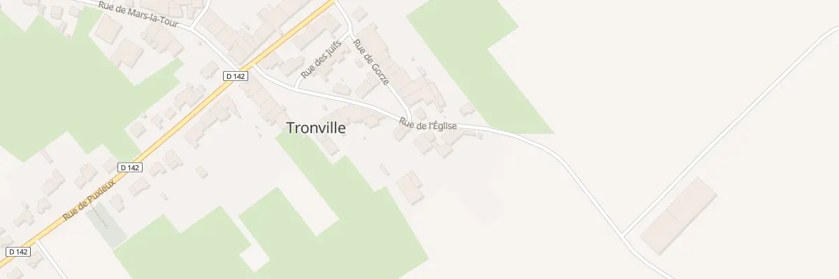 Plan du 8 Rue de Gorze à Tronville