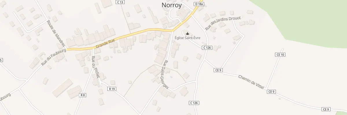 Plan du 7 Rue St Georges à Norroy
