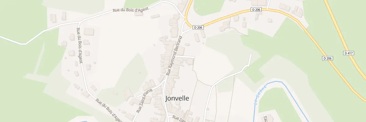Plan du 24 Rue Raymond Bertrand à Jonvelle
