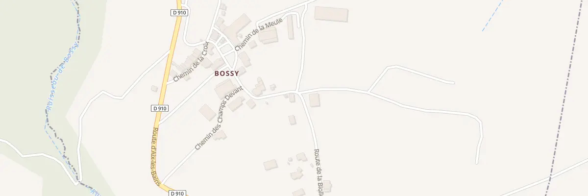 Plan du 312 Rte de la Biolle à Frangy