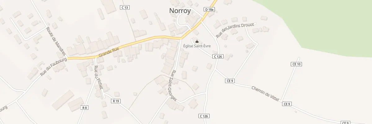 Plan du 5 Rue St Georges à Norroy