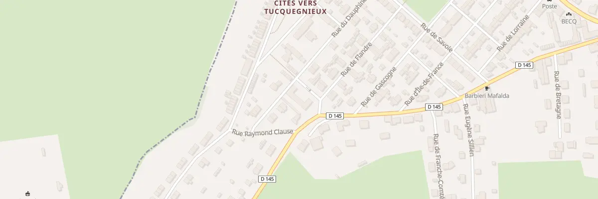 Plan du 46 Rue de Flandre à Trieux