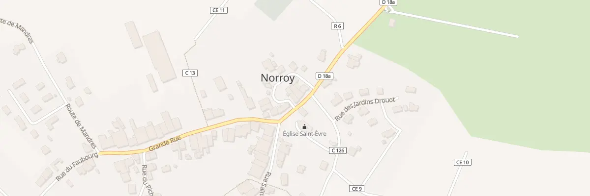 Plan du 2 Rue de la Commanderie à Norroy