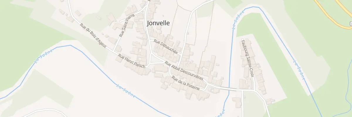 Plan du 15 Rue Abbe Descourvieres à Jonvelle