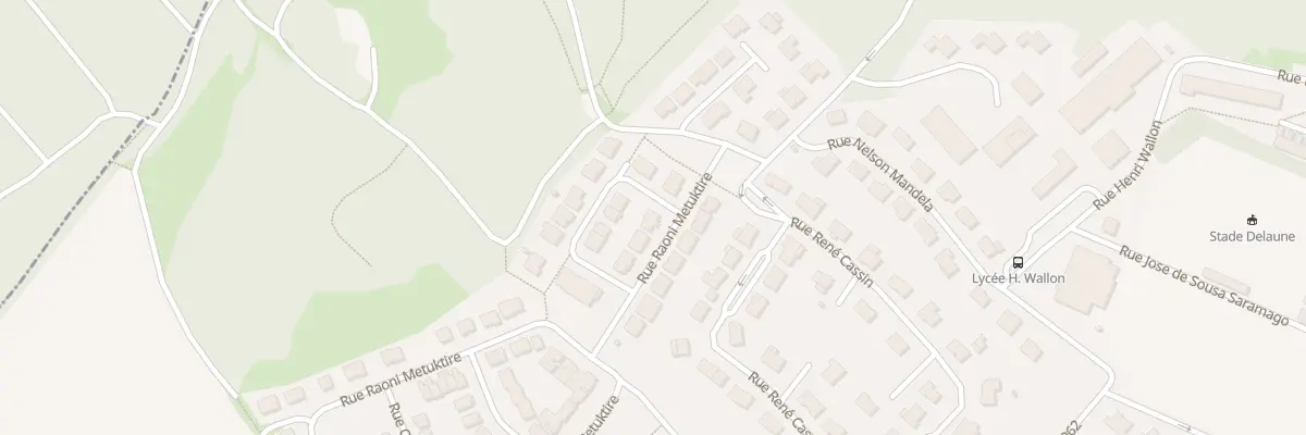 Plan du 2 Rue Raoni Metuktire à Villerupt