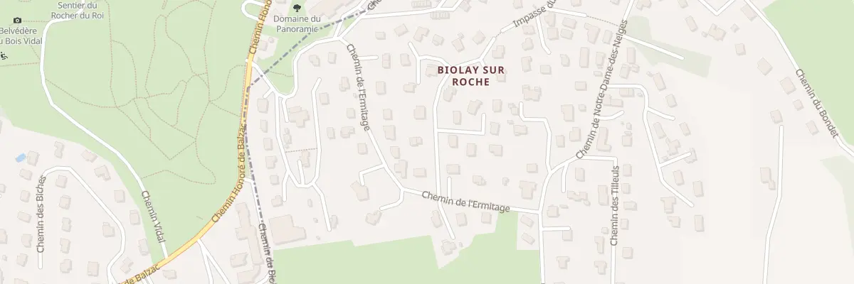 Plan du 8 Che de l’Ermitage à Mouxy